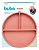 Pratinho Infantil Silicone Ventosa Buba Rosa - Imagem 4