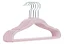 Kit 5 Cabides De Veludo Rosa - Buba - Imagem 1