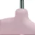 Kit 5 Cabides De Veludo Rosa - Buba - Imagem 2