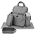 Bolsa Maternidade Mochila Next Forma Cinza Skip Hop - Imagem 2