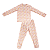 Pijama Manga Longa Infantil Floral Manu Bup Baby - Imagem 1