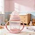 Copo Infantil Buba Rosa Claro 250ml Alça Removível - Imagem 6