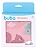 Kit 3 Potinhos Cloudy Para Comida Lanche Infantil - Buba Rosa - Imagem 1