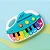 Brinquedo Teclado Musical Estimula Coordenação Motora- Buba - Imagem 3