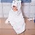 Toalha De Banho Urso Branco Power Sec - Laço Bebê - Imagem 5