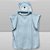 Toalha Poncho Kids Laço Bebê Animada - Imagem 1