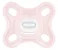 Chupeta Mam Comfort 100% Silicone 0-2m Rosa - Imagem 1