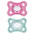 Chupeta MAM Comfort 100% silicone - 0-6 meses - Embalagem Dupla / Rosa - Imagem 1