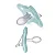 Chupeta MAM Comfort 100% silicone - 0-6 meses - Embalagem Dupla / Neutra - Imagem 2