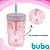 Copo Com Canudo Infantil Antivazamento 400ml - Buba - Imagem 5