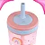 Copo Com Canudo Infantil Antivazamento 400ml - Buba - Imagem 3