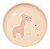 Pratinho Em Silicone Bebê Com Ventosa Buba Cloudy Girafa - Imagem 1