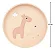 Pratinho Em Silicone Bebê Com Ventosa Buba Cloudy Girafa - Imagem 4