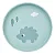 Pratinho Em Silicone Bebê Com Ventosa Buba Cloudy Porco Espinho - Imagem 1