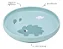 Pratinho Em Silicone Bebê Com Ventosa Buba Cloudy Porco Espinho - Imagem 5