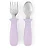 Kit de Talheres Besties Gatinha Lilás Skip Hop - Imagem 1