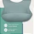 Babador de Silicone Pega Migalhas Azul Piccolo - Infanti - Imagem 4