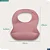 Babador de Silicone Pega Migalhas Rosa Piccolo - Infanti - Imagem 4