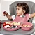 Babador de Silicone Pega Migalhas Rosa Piccolo - Infanti - Imagem 7