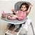 Babador de Silicone Pega Migalhas Rosa Piccolo - Infanti - Imagem 5