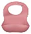 Babador de Silicone Pega Migalhas Rosa Piccolo - Infanti - Imagem 1