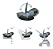 Bebê Conforto Pebble Com Base Familyfix 360 Pro² Maxi Cosi Cor Twillic Truffle Liso - Imagem 7