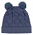 Kit Bebê Recém Nascido Rn Gorro Luva Sapatinho Pimpolho - Azul Jeans - Imagem 2