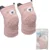 Joelheira Antiderrapante para Bebê Engatinhar Urso Rosa BUBA - Imagem 4