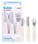 Kit 3 Talheres Buba Zoo Off White - Buba - Imagem 1