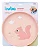 Pratinho Em Silicone Bebê Com Ventosa Buba Cloudy Esquilo Rosa - Imagem 3