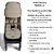 Combo Parcel Lx Joie Bebê Conforto E Base Isofix Compacto - Areia - Imagem 3