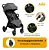 Combo Parcel Lx Joie Bebê Conforto E Base Isofix Compacto - Chumbo - Imagem 10