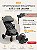 Combo Parcel Lx Joie Bebê Conforto E Base Isofix Compacto - Chumbo - Imagem 1