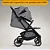 Combo Parcel Lx Joie Bebê Conforto E Base Isofix Compacto - Chumbo - Imagem 8