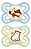 Chupeta MAM Perfect Night Dupla (0-6 meses) - Menino - Imagem 1