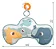 Almofada De Atividades Tummy Time Cloudy Com Mordedor Buba - Imagem 2