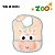 Babador Pega Migalhas Com Bolso Buba Zoo Girafa - Buba - Imagem 6
