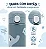 Copo Térmico Infantil Buba Cloudy Elefante Parede Dupla Canudo 320ml - Imagem 3