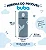 Copo Térmico Infantil Buba Cloudy Elefante Parede Dupla Canudo 320ml - Imagem 6