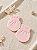 Kit Bebê Recém Nascido Rn Gorro Luva Sapatinho Pimpolho - Rosa - Imagem 3