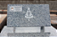 Placa em inox 15x30 com foto 6x8 - Imagem 3