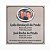 Placa inox 30x30 com foto porcelana 09x10 - Imagem 1
