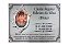 Placa inox 30x40 com foto 09x12 - Imagem 1