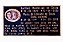 Placa em bronze 30x40 com foto 09x12 - Imagem 1