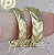 Par de Alianças Poseidon - Ouro 18k - Imagem 2