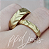 Par de Alianças Poseidon - Ouro 18k - Imagem 3