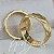 Par de Alianças Poseidon - Ouro 18k - Imagem 6