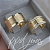 Par de Alianças Rosas (10mm) - Ouro 18k - Imagem 12