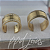 Par de Alianças Rosas (10mm) - Ouro 18k - Imagem 11