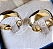 Par de Alianças Tradicional (8mm) - Ouro 18k - Imagem 1